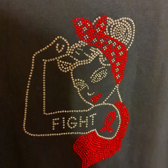 FIGHT CANCER * T-SHIRT - Picture 4 of 4